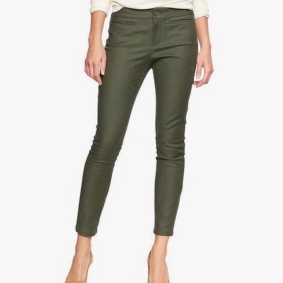 GAP Pants - GAP | Super Skinny Khakis Snakeskin Desert Cactus